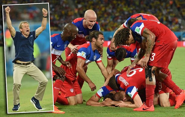 Sundulan Brook Tekuk Ghana setelah Gol Cepat Dempsey